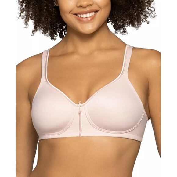 Body Caress Full Coverage Wireless Bra Sheer Quartz Sz 40D Lounge Intimate NWT - Picture 3 of 10